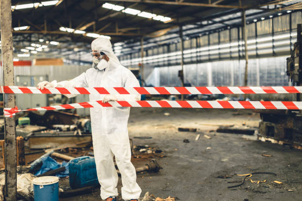 Professional Infectious Disease Decontamination technician working in Saint Edward, NE